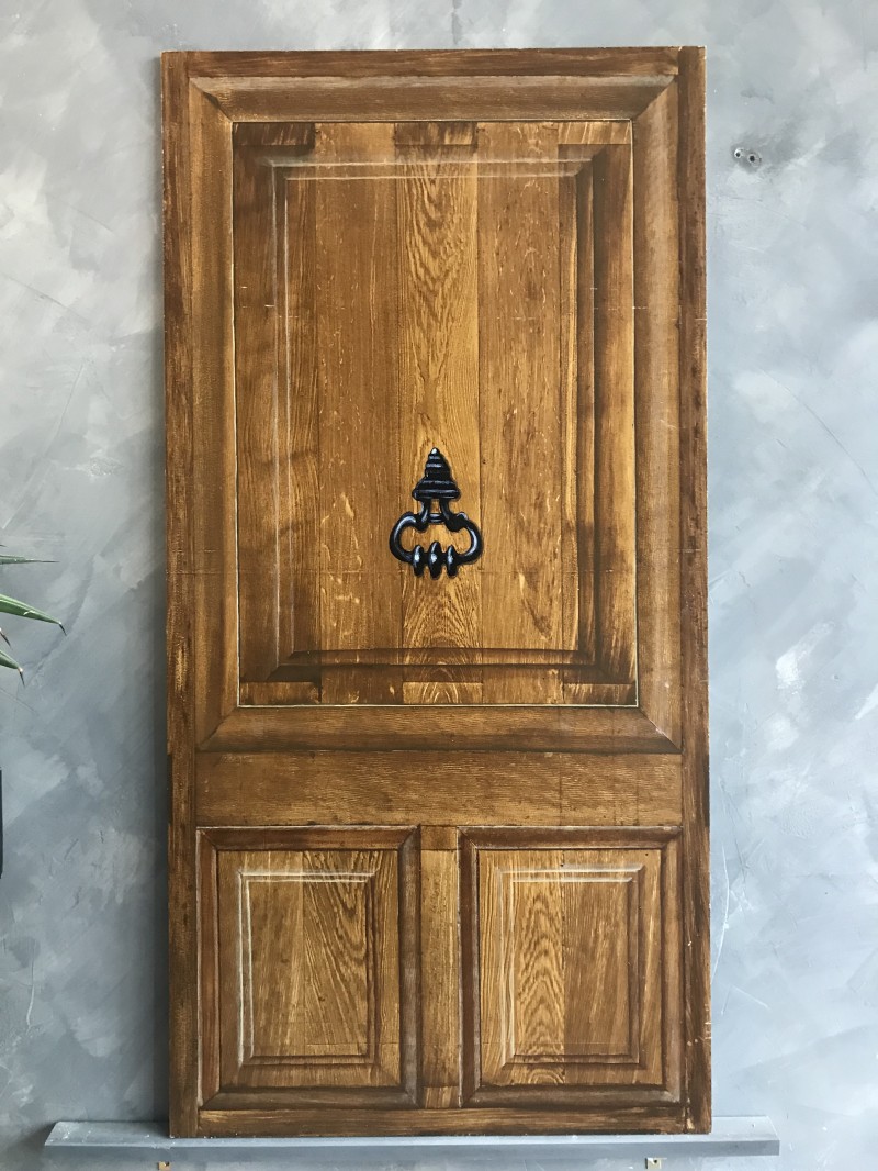 Porte en chêne
