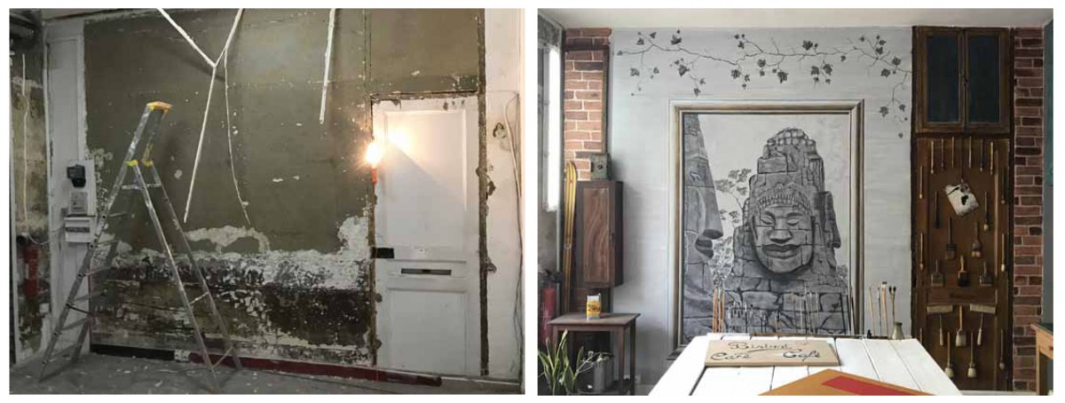 travaux avant après